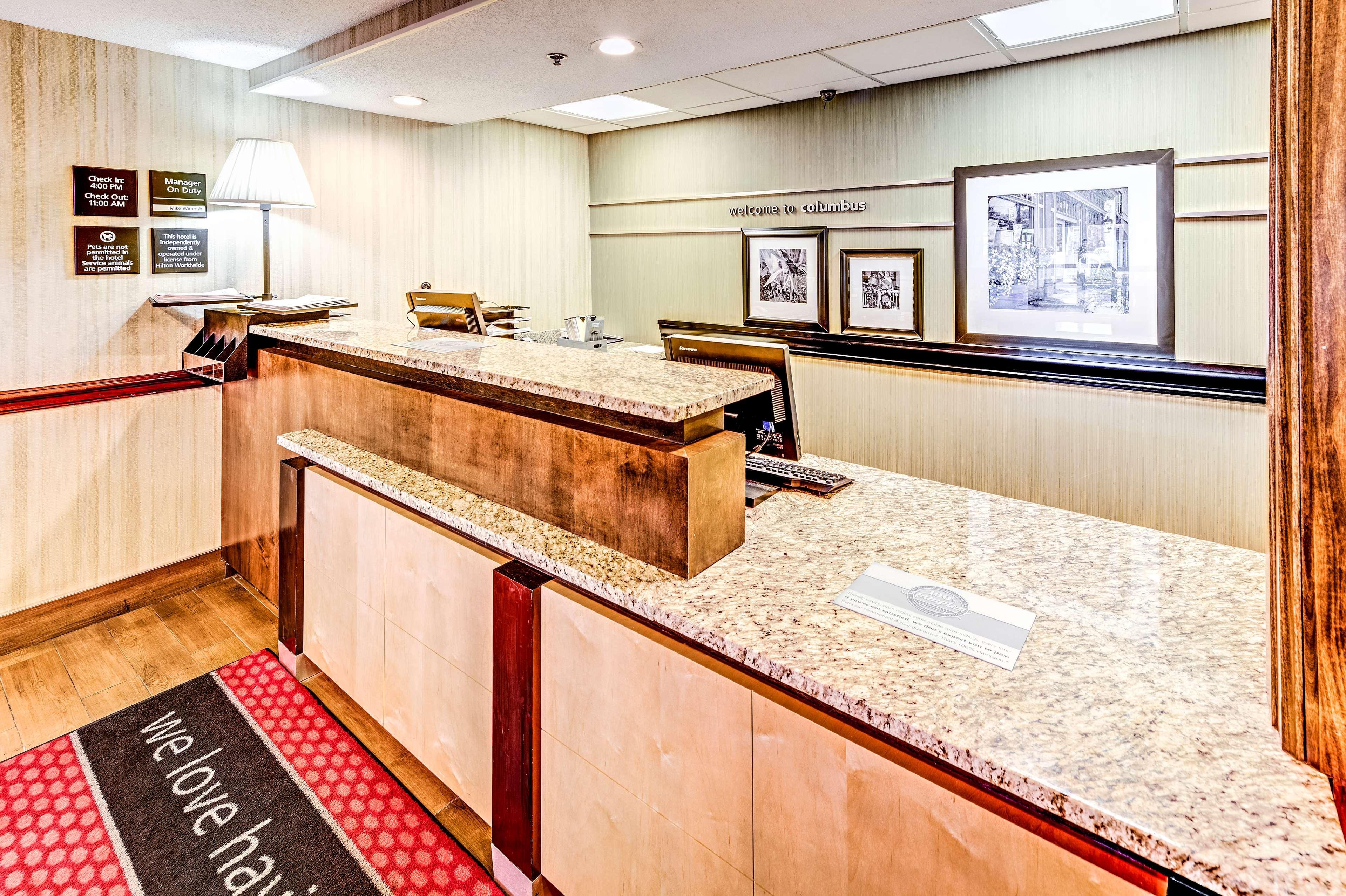Hampton Inn Columbus I-70E/Hamilton Road Exteriér fotografie